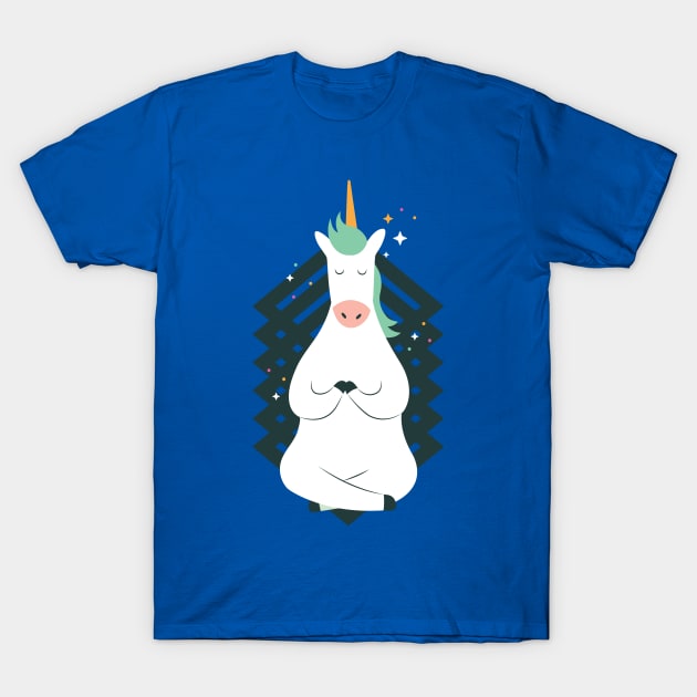 Unicorn Yoga T-Shirt by MajorCompany